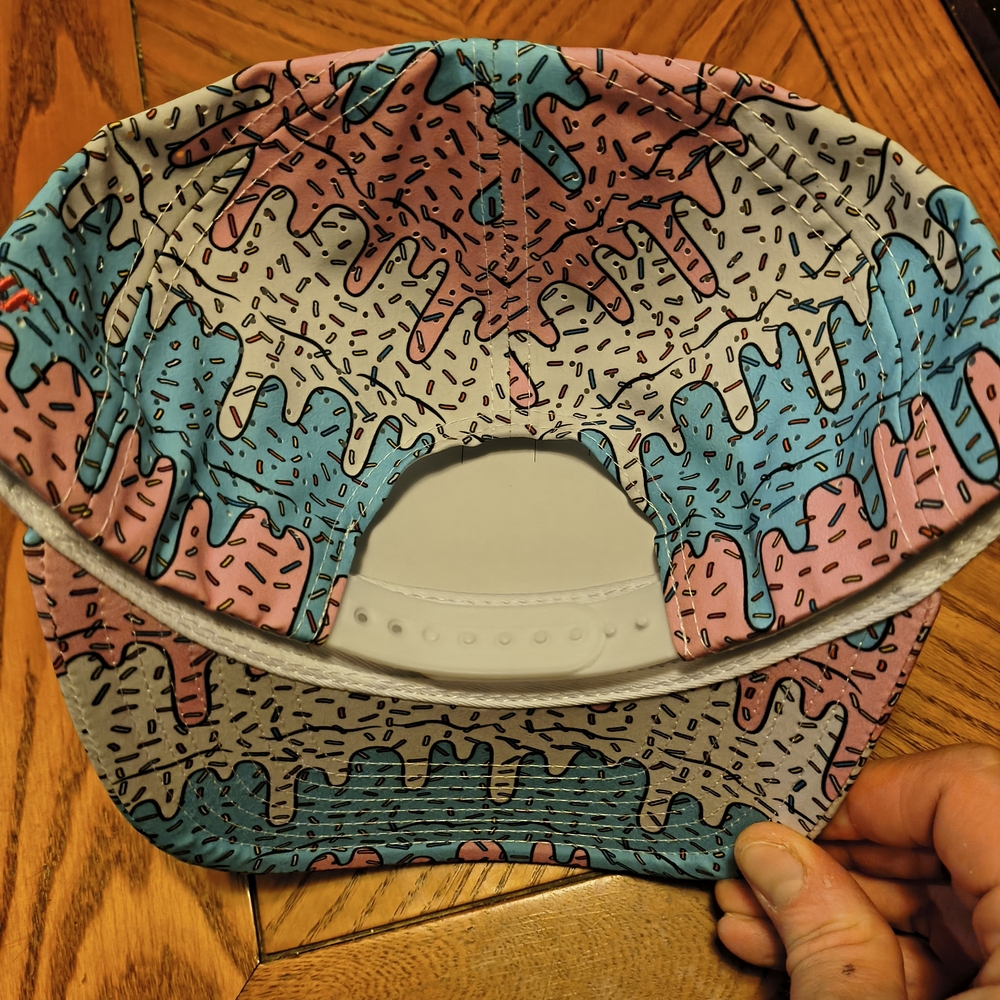 Colorful Drip Pattern Hat - Picture 2 of 3